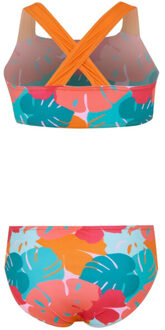 Regatta Meisjes dakaria iii tropical leaves bikiniset Oranje - 158