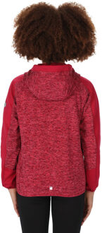 Regatta Meisjes Dissolver VI Reflecterende Volledige Rits Fleece Jas Rood