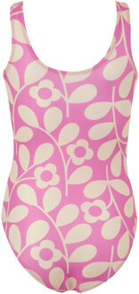 Regatta Meisjes Orla Kiely Jasmine Bloem Eèndelig Zwempak (Lila/Crème)