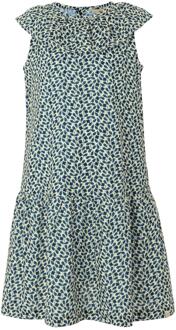 Regatta Meisjes Orla Kiely Jasmine Bloem Mouwloze Jurk (Blauw) - maat