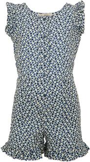 Regatta Meisjes Orla Kiely Jasmine Bloemen Playsuit (Blauw) - 7-8J / 122-128cm