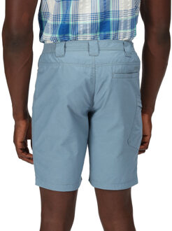Regatta Men's Regatta Delgado Lightweight Coolweave Shorts in Blue Blauw