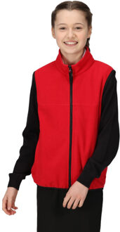 Regatta Microfleece bodywarmer voor kinderen/kinderen - maat 128 Rood