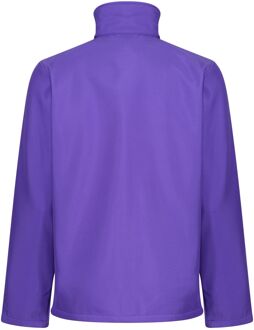 Regatta Opmerkelijk Heren Ablaze Afdrukbaar Soft Shell-jasje (Paars/Zwart)