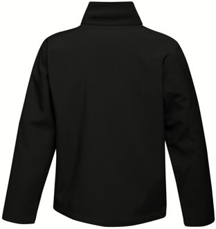 Regatta Opmerkelijk Heren Ablaze Afdrukbaar Soft Shell-jasje (Zwart/Zwart) - 2XL