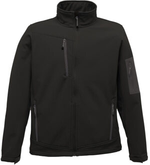 Regatta Opmerkelijk heren arcola 3-laags waterdicht en ademend softshell-jasje Zwart