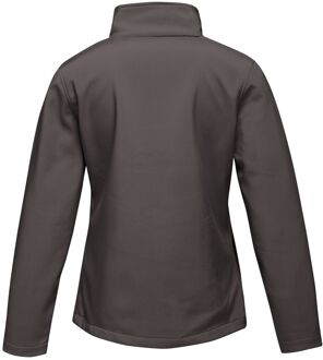 Regatta Opvallende Dames/dames Ablaze Afdrukbaar Soft Shell-jasje (Afdichting Grijs/Zwart) - EU 42 / UK 14