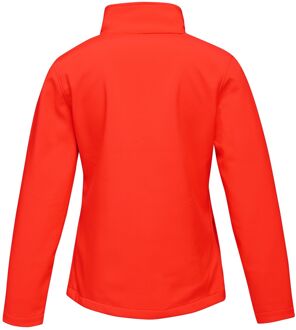 Regatta Opvallende Dames/dames Ablaze Afdrukbaar Soft Shell-jasje (Klassiek rood/zwart) - maat EU 42 / UK 14