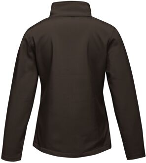 Regatta Opvallende Dames/dames Ablaze Afdrukbaar Soft Shell-jasje (Zwart/Klassiek Rood)