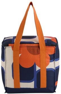 Regatta Orla Kiely 12L Grote Vierkante Bloemen Koeltas (Oranje) - One Size