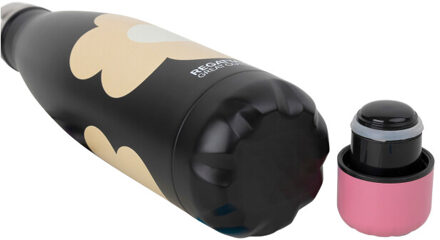 Regatta Orla kiely daisy 0.5l waterfles - maat One size Zwart