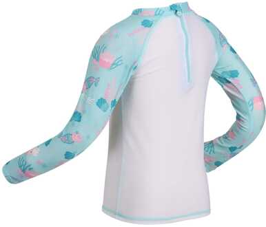 Regatta Peppa Pig zwempak met lange mouwen voor baby's in blauw-wit - 12-18M / 80cm