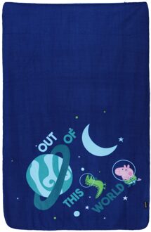 Regatta Planet Fleece Peppa Pig Deken (Surf Spray) Blauw - One Size