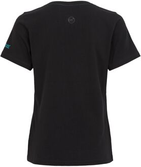Regatta Professional Dames/Dames Ada Katoenen Stretch T-shirt (Zwart) - maat EU 40 / UK 12