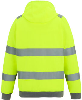 Regatta Professional Heren Pro Contract Hi-Vis Hoodie (Geel)