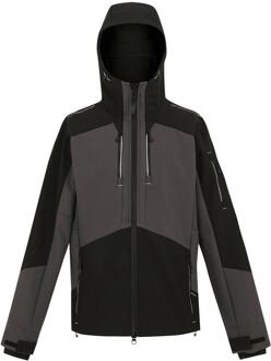 Regatta Professional Heren Stretch 3 Layer Soft Shell Jas (Leisteengrijs/zwart) - 3XL