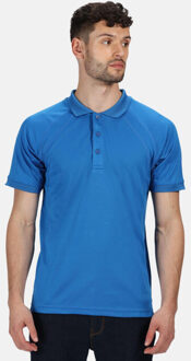 Regatta Professioneel heren coolweave poloshirt met korte mouwen Blauw - L