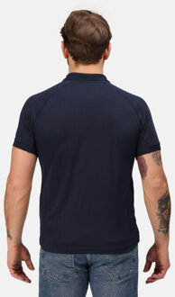 Regatta Professioneel heren coolweave poloshirt met korte mouwen Blauw - XXL