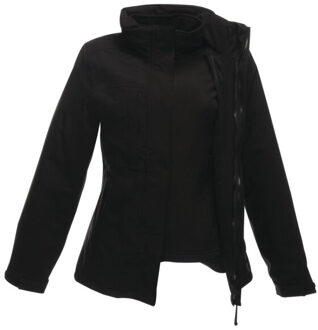 Regatta Professionele vrouwen/dames kingsley 3-in-1 waterdicht jasje Zwart - 46
