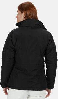 Regatta Regatta dames beauford geïsoleerde, waterdichte en winddichte jas Zwart - 40