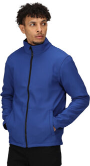 Regatta Regatta heren a printable softshell jas Blauw