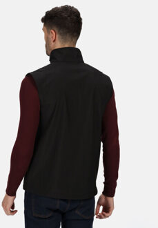 Regatta Regatta heren octagon 3-laags printable softshell bodywarmer - maat 4XL Zwart