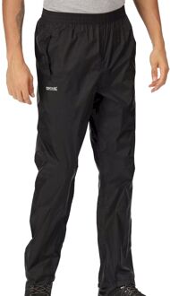 Regatta Regenbroek Pack-it Heren Polyamide Zwart Mt S