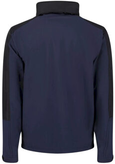 Regatta Reid mens softshell windbestendig waterafstotend jasje Blauw - XXL