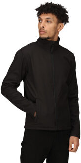 Regatta Reid mens softshell windbestendig waterafstotend jasje Zwart - 4XL