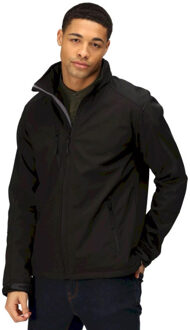 Regatta Reid mens softshell windbestendig waterafstotend jasje Zwart