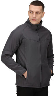 Regatta Roestige heren softshell windbestendige fleece jacket Grijs - 4XL