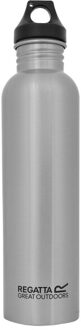 Regatta Roestvrijstalen 1l waterfles - maat One size Zilver