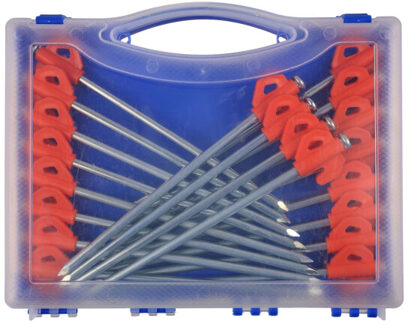 Regatta Rotspinnen voor buiten (set van 20) - maat One size Zilver