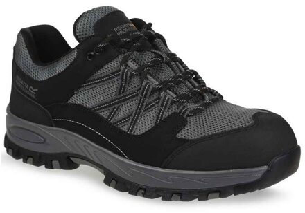 Regatta Sandstone veiligheidstrainers voor volwassenen (Bruyèrehout/zwart)