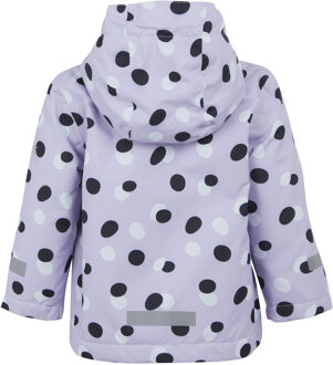Regatta Shyla de luipaard waterdichte jas voor kinderen/kinderen Lila - 3-4J / 98-104cm