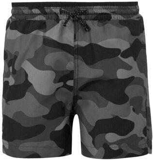 Regatta Skander iii camouflage zwemshort kinderen/kinderen - maat 116 Grijs