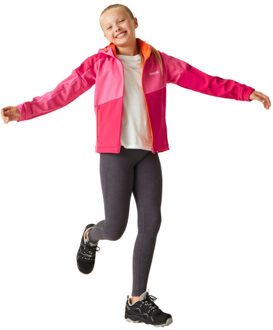 Regatta Soft shell jas kinderen/kinderen vii Roze - 170/176