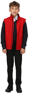 Regatta Softshell reflecterend gilet voor kinderen/kinderen Rood - 104
