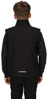 Regatta Softshell reflecterend gilet voor kinderen/kinderen Zwart - 116