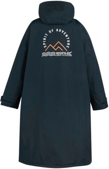 Regatta Spirit of Adventure Waterdichte Veranderingsjas voor Volwassenen (Marine/Ivy Moss) Navy - S/M