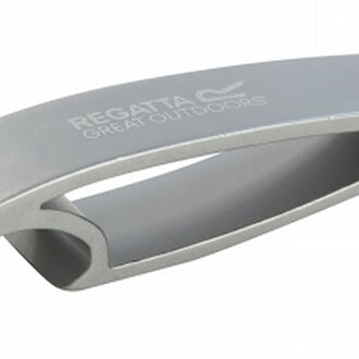 Regatta Stalen sleutelhanger flesopener (Afdichting Grijs)