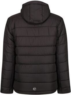 Regatta Thermisch gewatteerd jack voor heren (Zwart/Nieuw Royal) - XL