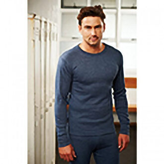 Regatta Thermisch Ondergoed Lange Mouw Vest / Top (Denim) Blauw - 2XL