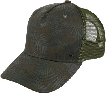Regatta Truckerpet met palmpjesmotief voor heren (Capulet) Olijf - One Size