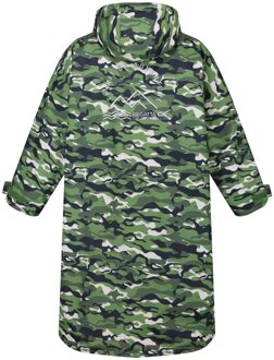 Regatta Uniseks Camouflage Oversized Veranderjas voor volwassenen (Cactusgroen) Donkergroen