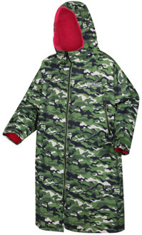 Regatta Uniseks camouflage oversized veranderjas voor volwassenen Groen - S / M