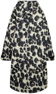 Regatta Uniseks luipaardprint badjas voor volwassenen - maat L / XL Veelkleurig