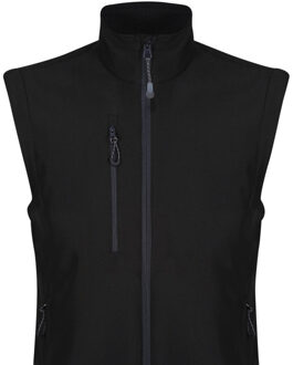 Regatta Unisex eerlijk gemaakt softshell gerecycled gilet voor volwassenen Zwart