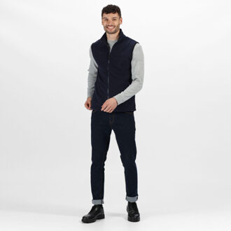 Regatta Unisex haber ii full-zip bodywarmer fleece anti-pill jacket (250 gsm) Blauw - XXXL