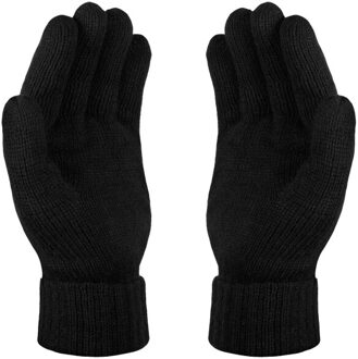 Regatta Unisex thinsulate thermische winterhandschoenen Zwart - One size